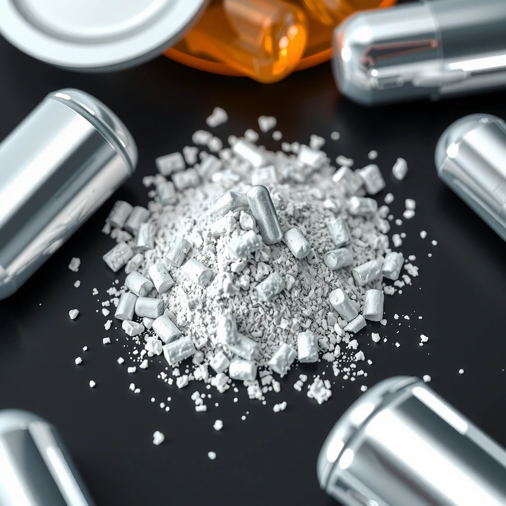 Mikroskopische Textur der Inhaltsstoffe